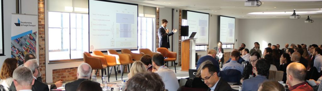 Tristan Smith speaking at DUKFT event